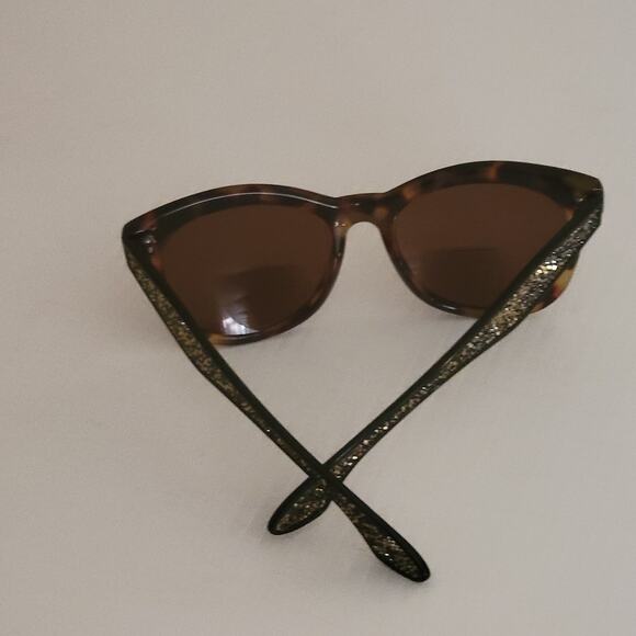 Peepers Reading Sunglasses Brown Tortoise Frame Brown Lens Caliente Sun +3 - Picture 3 of 14